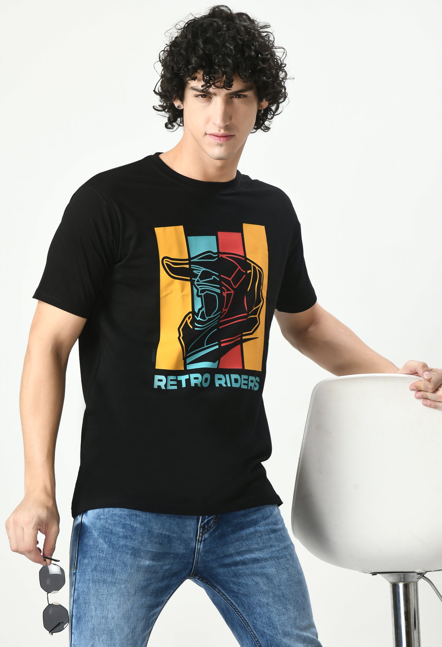 TTW Biker T-shirt - Retro Rider