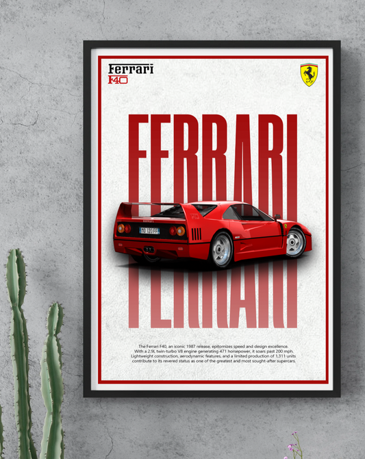 TTW Posters - Ferrari