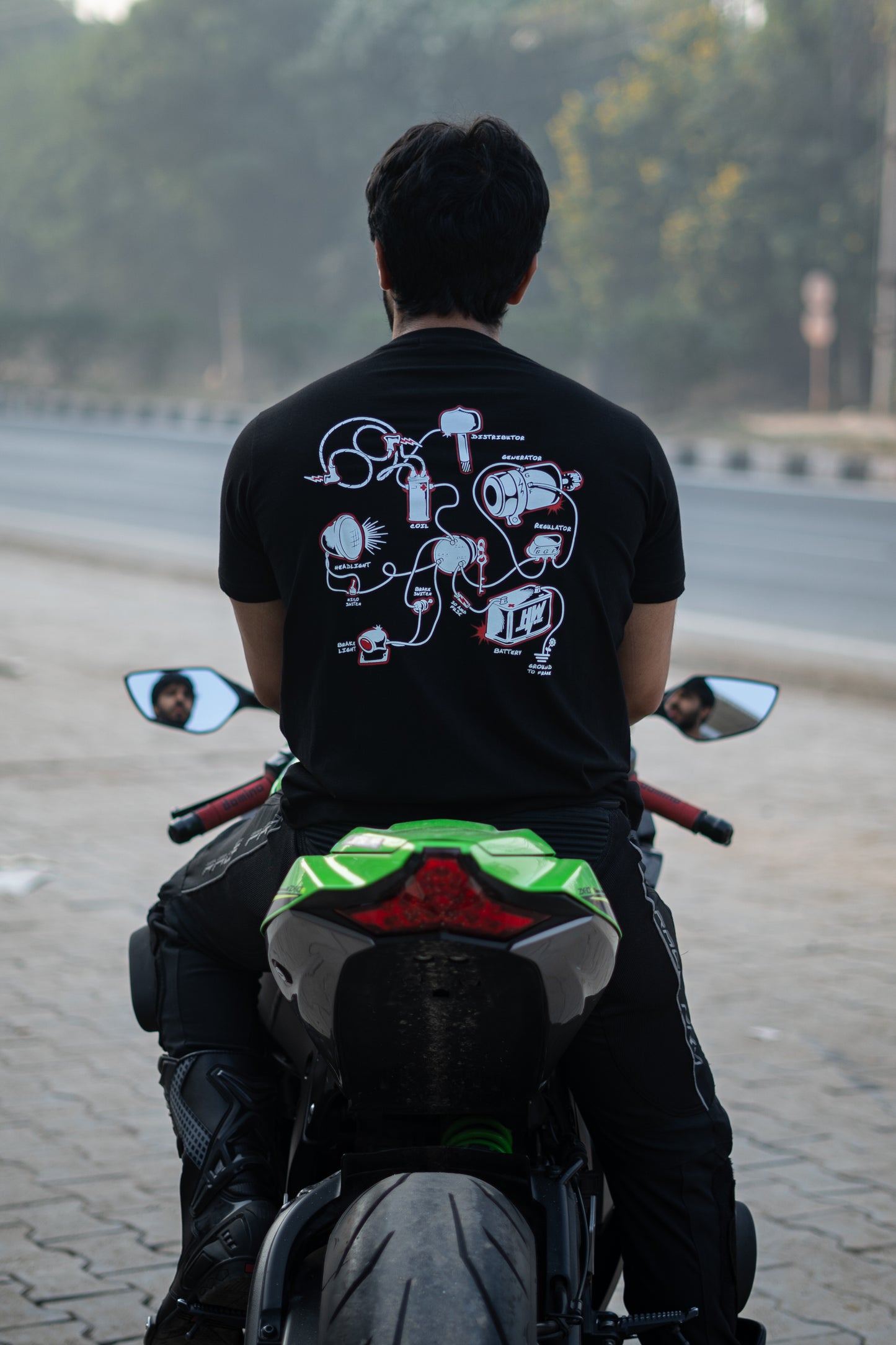 TTW Biker T-shirt -RX 100 Legendary