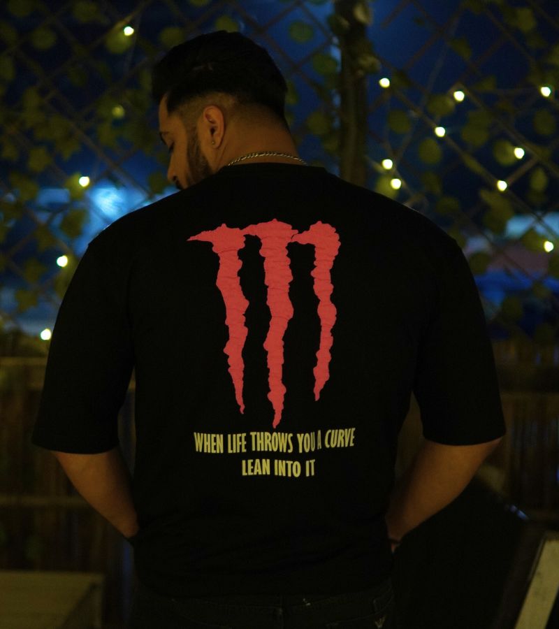 TTW Biker Oversized T-shirt - Monster