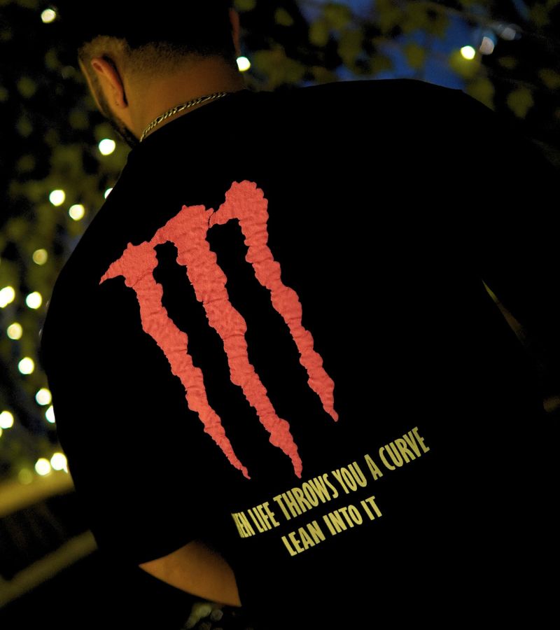 TTW Biker Oversized T-shirt - Monster