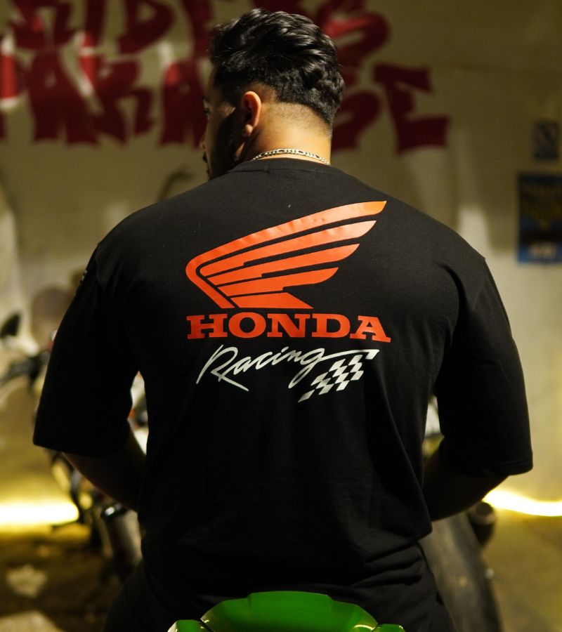 TTW Biker Oversized T-shirt - Honda Racing