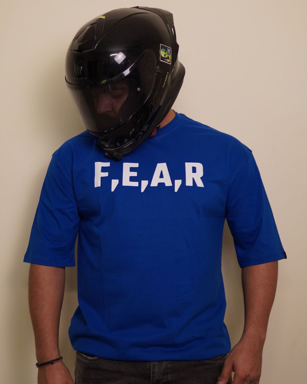 TTW Biker Oversized T-shirt - FEAR