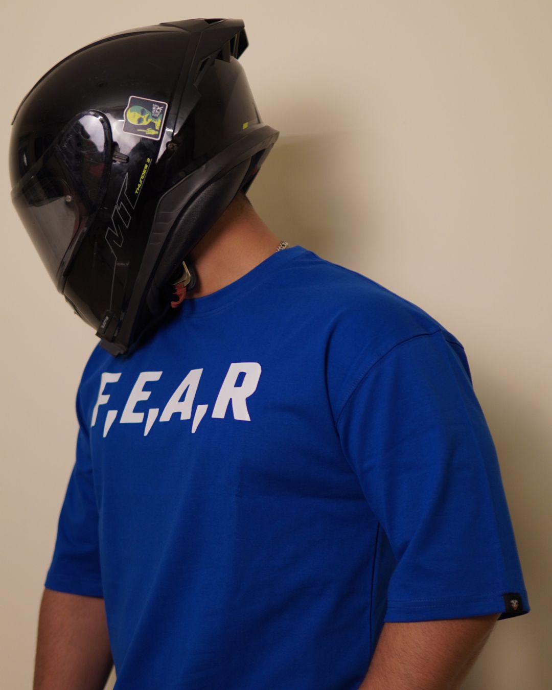 TTW Biker Oversized T-shirt - FEAR