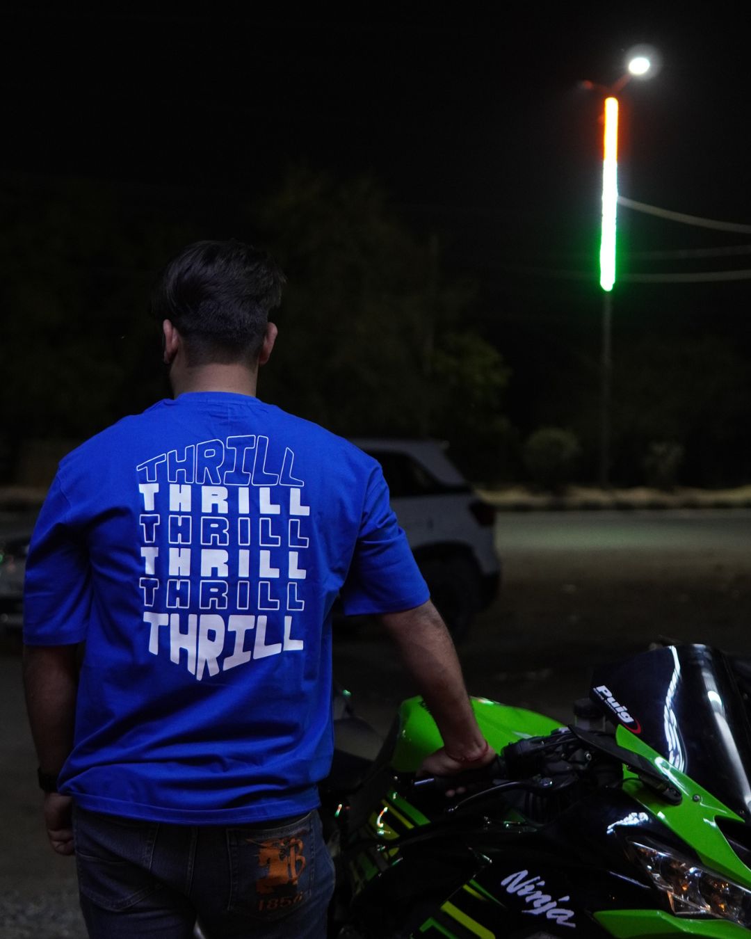 TTW Biker Oversized T-shirt - Thrill