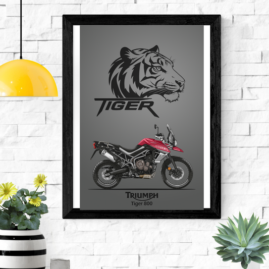 TTW Posters - Triumph Tiger 800