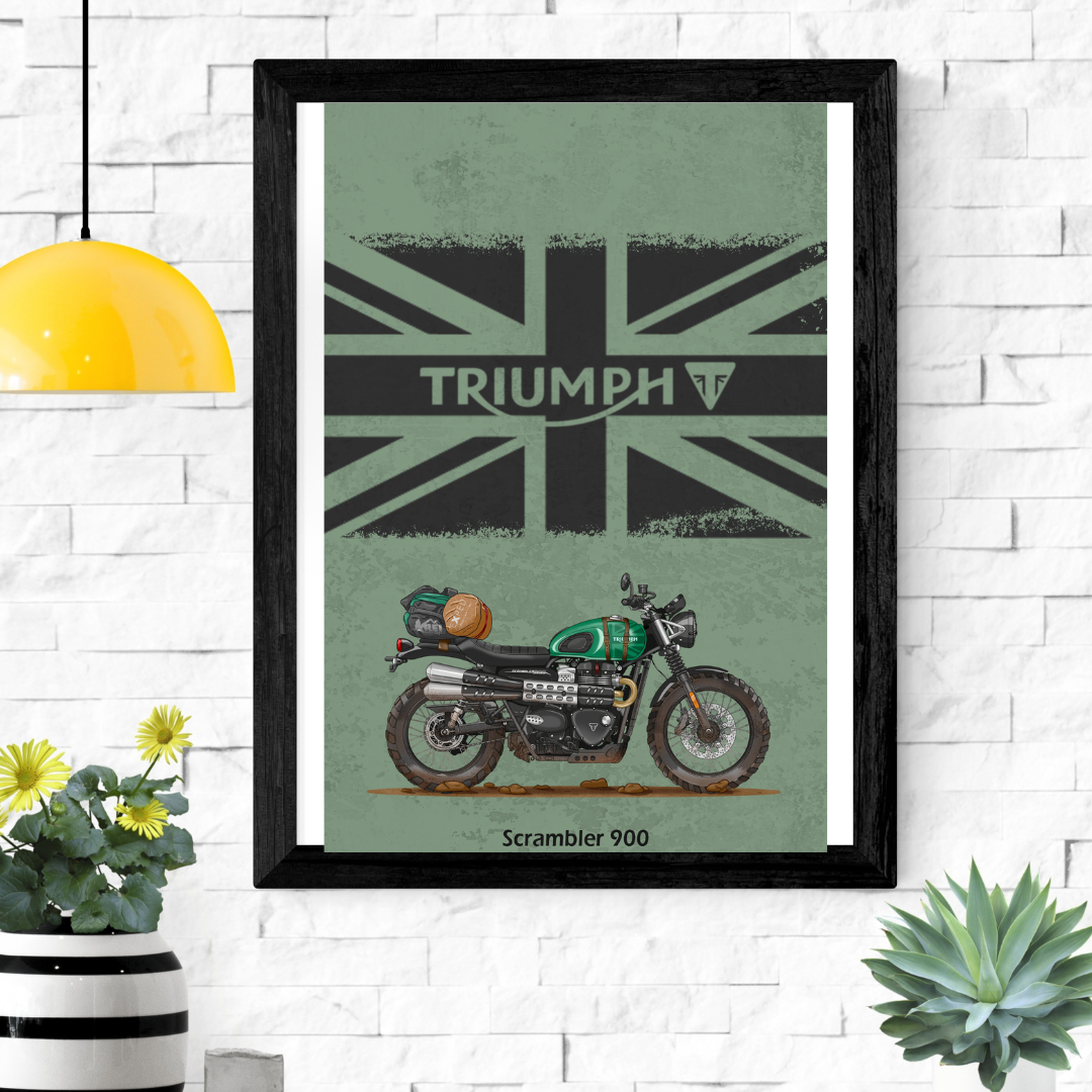 TTW Posters - Triumph Scrambler 900