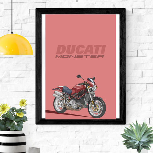 TTW Posters - Ducati Monster