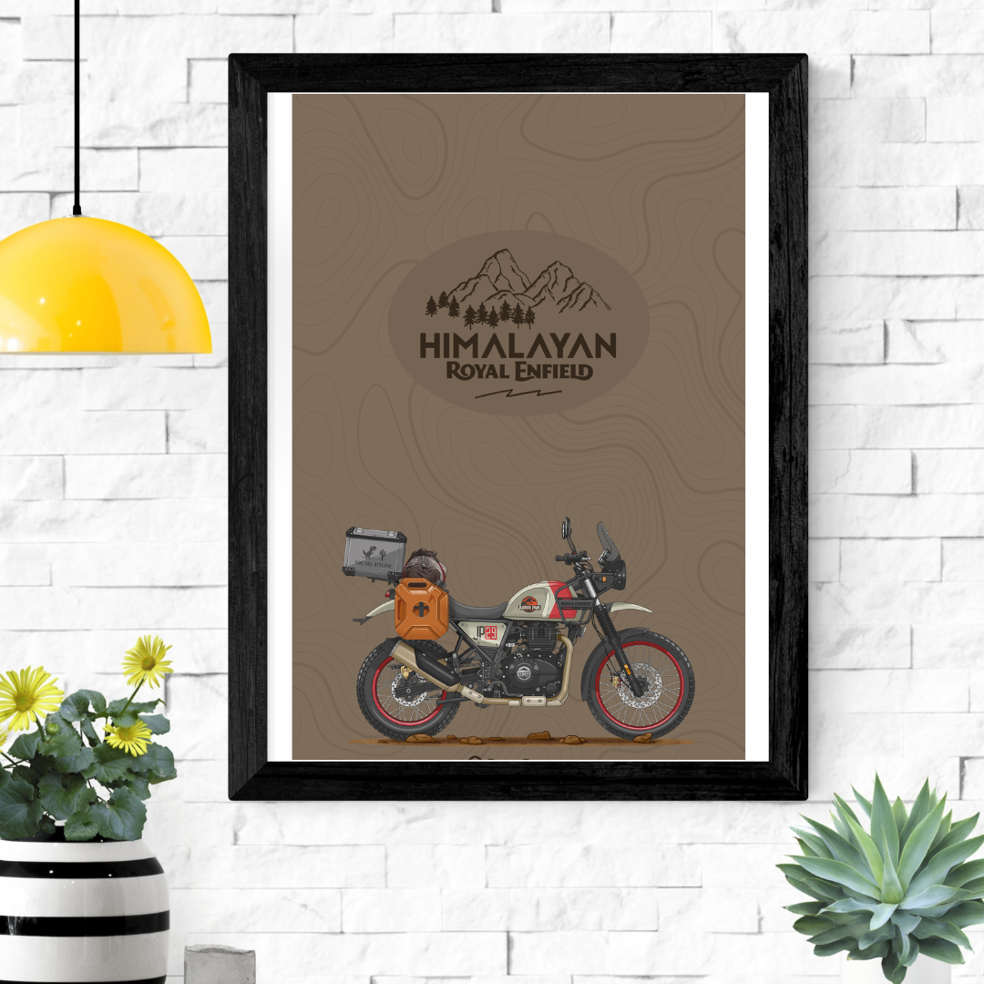 TTW Poster - Himalayan Royal Enfield