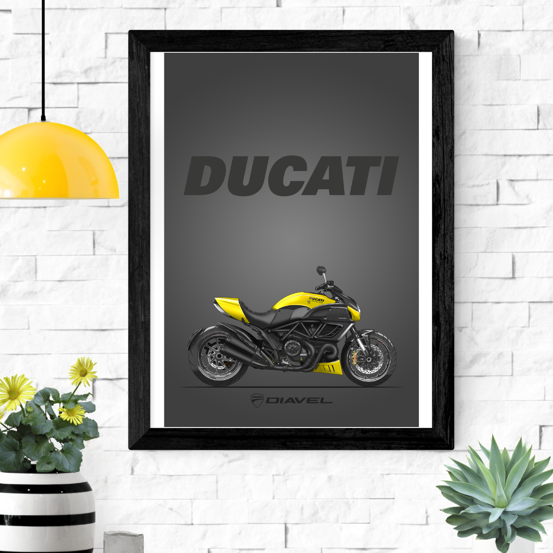 TTW Poster - Ducati Diavel