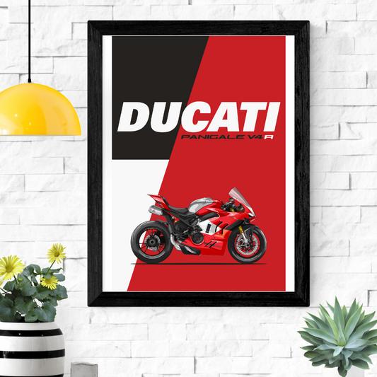 TTW Poster - Ducati Panigale V4 R