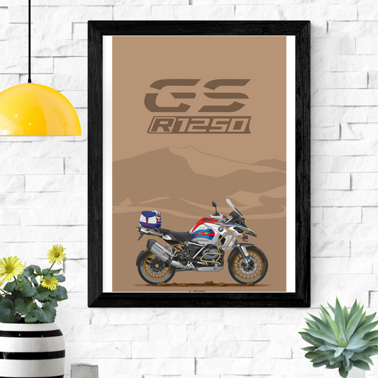 TTW Poster - BMW R 1250 GS