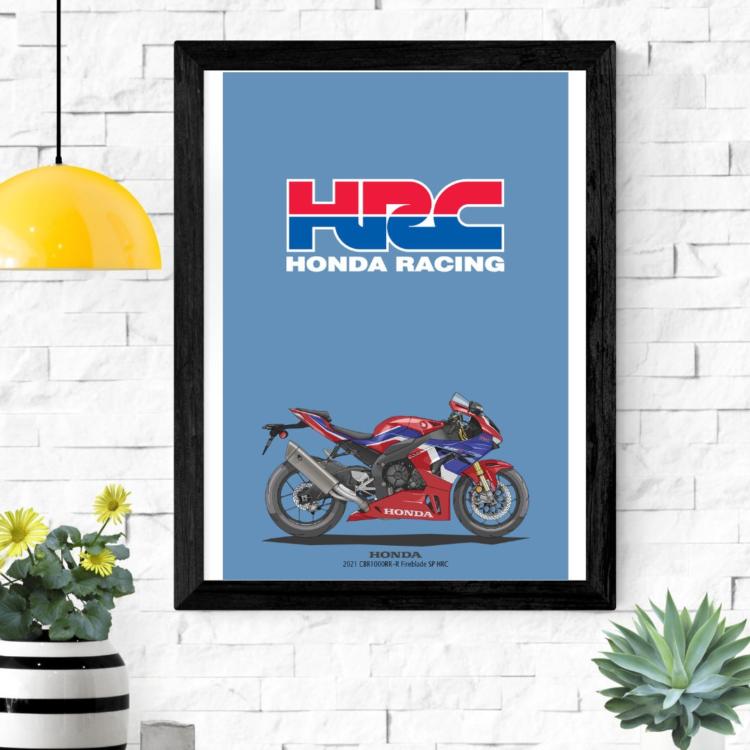 TTW Poster - Honda Fireblade