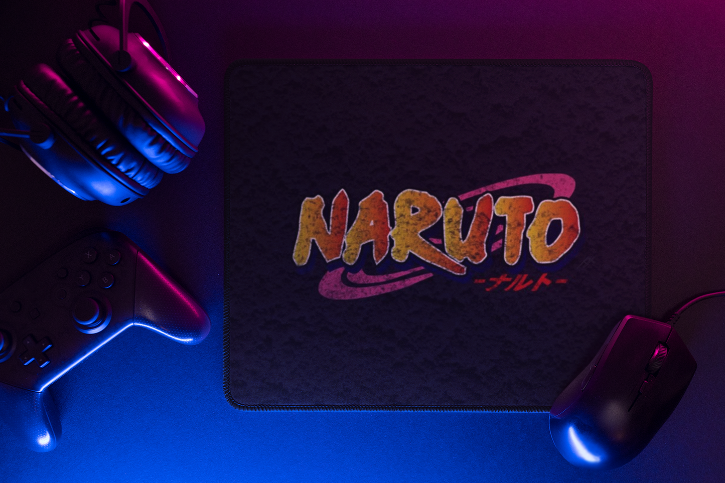 TTW Mouse Pad - Naruto Text