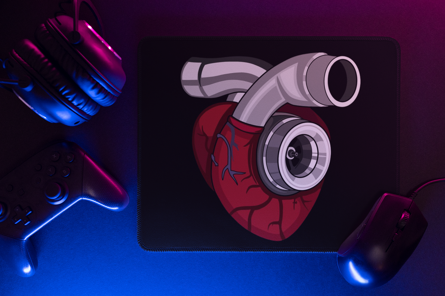 TTW Mouse Pad - Turbo Heart